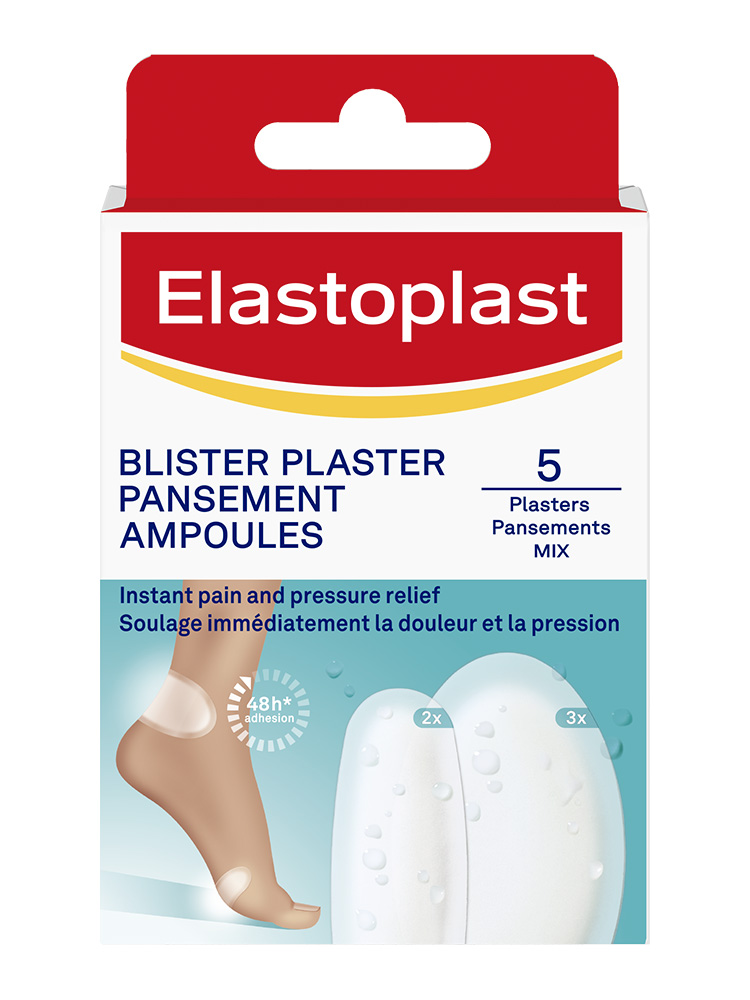 Elastoplast Blister Plaster Pansements Ampoule Mix Pack 5 Unités